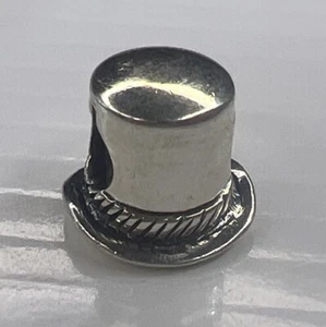 NEU HALIA 925 Sterlingsilber Slide Perle Charm Zylinder Hut - Bild 1 von 9