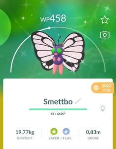  ✨#012 Shiny Smettbo Fashionweek Pokémon Go✨ - Bild 1 von 2