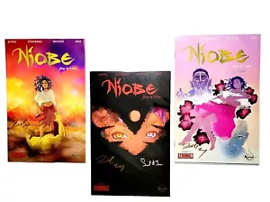 LOTTO FIRMATO NIOBE SHE IS LIFE # 1 2 3 tiratura limitata 1a stampa Team Autos VF+/NM-HTF! - Foto 1 di 12