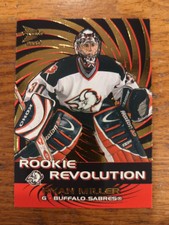 2003-04 Pacific Prism Rookie Revolution Ryan Miller #3