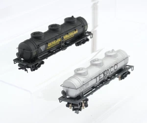 2 HO Scale Tanker Cars Texaco T.X.C. 2226 & General American GATX C-5 & C-6 - Picture 1 of 7