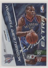 2010-11 Panini Adrenalyn XL Extra Signature Russell Westbrook #ES9