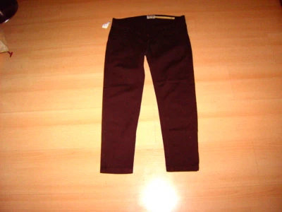 Weinrote Jeans, neu mit Etikett, Gr. 27 , 3/4 Hose, Urlaub, Wandern Sport - Bild 1 von 3