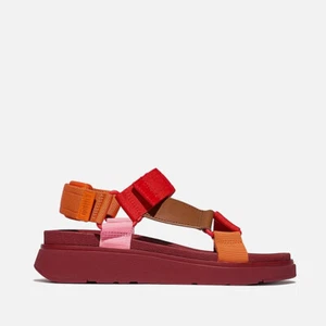 fitflop GEN-FF DAMEN Sandale Sandalette Sommerschuh rot-pink - Bild 1 von 6