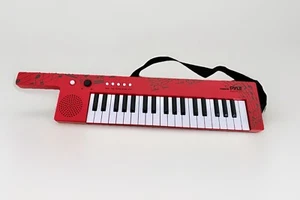 Keytar Digital Musical Keyboard 37 Keys, Electronic Karaoke with Wired Microphon - Picture 1 of 15