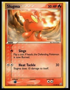 Slugma 77/109 Pokemon Card Team Rocket Returns Common 50 HP Near Mint - Picture 1 of 2