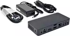 Dell D3100 USB3.0 UHD 4K Docking Station DP 2x HDMI INC PSU 3 Months Warranty - Picture 1 of 2