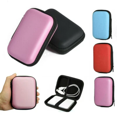 Custodia Portatile Esterno HDD Hard Disk Drive Proteggi Supporto Custodia 2,5" - Immagine 1 di 4