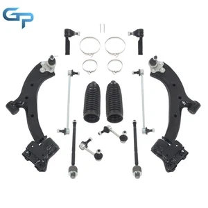 12PCS Control Arm Suspension Kit Ball Joint Tie rod Set For Honda CR-V 2007-2011 - Imagen 1 de 15