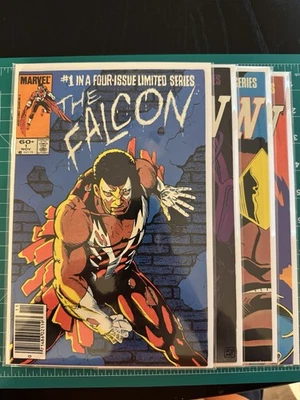 The Falcon #1-4 - 1983 Marvel Comics Full Series All NM Range Mostly Newsstands - Image 1 of 4