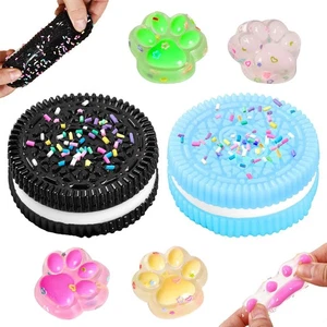 2 Stück Biscuit Stress Relief Toy und 4 x Squishy Spielzeug Mini - Bild 1 von 12