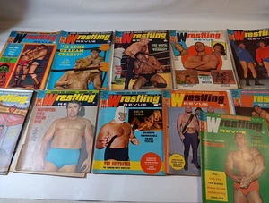 Vintage WRESTLING REVUE Magazine 11 Of 1968. Missing Nov Damage As Pictured - Picture 1 of 14