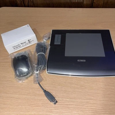 Wacom Grafiktablett Intuos 3 PTZ-430 mit Maus - Bild 1 von 4