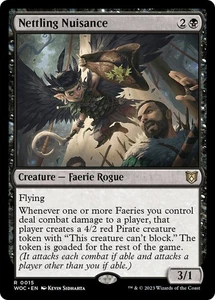 MTG Nettling Nuisance - Wilds of Eldraine Commander #015 - Imagen 1 de 1
