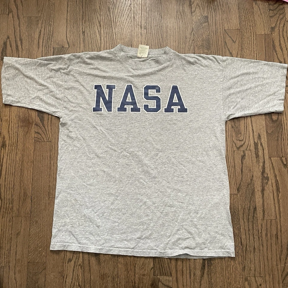 Vintage 90’s NASA T-Shirt Size XL Single Stitch USA Made Space Science Aerospace - Image 1 of 4