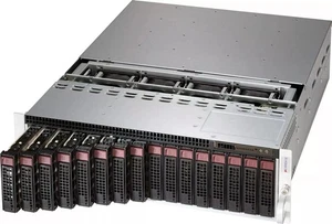 Supermicro 5038MR-H8TRF 8 Node Server, 8x E5-2680 V4, 16x 32GB RAM, 8x 40G NIC - Picture 1 of 3