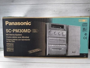 Panasonic SA-PM30MD Perfect Working Condition - Minidisc, CD, Tape, No Remote - Picture 1 of 19