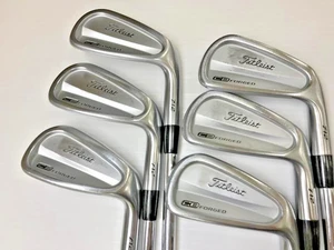 ◼️6pcs◼️ Titleist CB 712 Iron Set 6clubs 5-9,Pw Flex S Shaft NS PRO 950GH Used - Picture 1 of 10