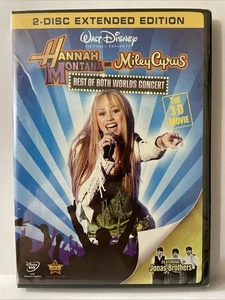 Hannah Montana & Miley Cyrus Best of Both Worlds Concert: Factory Sealed 2 DVD’s - Imagen 1 de 6