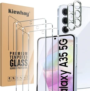 Samsung Galaxy A35 5G Screen Protector 6.6" – 3x Glass + 2x Camera, 9H, HD - Picture 1 of 7
