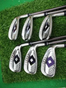 2025 Ladies GLOBERIDE ONOFF 7-sw 6pc LP425i L-flex iron set Golf club K48 - Picture 1 of 5