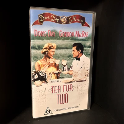 Tea for Two VHS 1950 Stars Doris Day & Gordon MacRae Small Case Tested VGC - Image 1 of 4