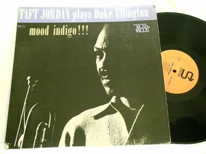 TAFT JORDAN Plays Ellington Mood Indigo Kenny Burrell RVG LP Charlie Persip - Imagen 1 de 1