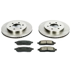 PowerStop KOE1943 Front Disc Brake Kit Pads Set for 04-08 F-150 / 06-08 Mark LT - Foto 1 di 1