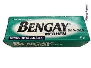 BENGAY 50 gr MUSCLE JOINT BACK - Greaseless PAIN RELIEVING CREAM