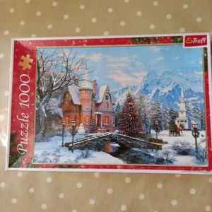 Trefl Puzzle Noël 1000 pièces 68.3 x 48 cm 10439 Jigsaw - Imagen 1 de 7
