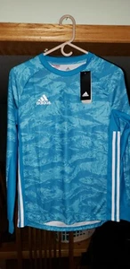 Girls Blue Adidas Climalite Long Sleeve Size Youth Large - Picture 1 of 2