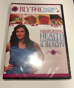 BLYTHE Natural Living 5 Minutes Recipes for Health Happiness & Beauty in 4 DVDs - Picture 1 of 4
