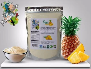 PINEAPPLE Powder 8oz(1/2lb) 100% Natural Great source of Vitamin A, C, Manganese - Picture 1 of 12