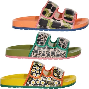 Regatta Orla Kiely Doppelriemen Sommer Strand Sandalen Flip Flops Schieberegler