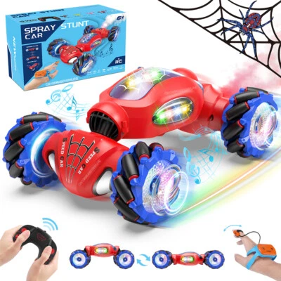 Drift RC Stunt Car 4WD Off-Road Hand Gesture Sensing Remote Control Spider Toy - Image 1 of 4