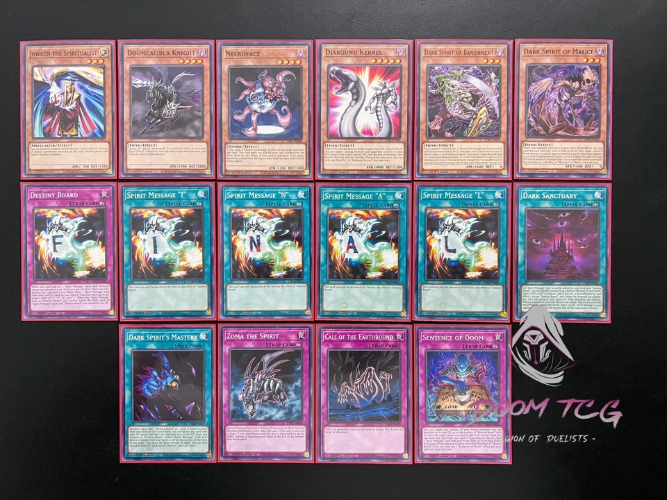 YuGiOh! “Destiny Board Deck Support” LDS3-EN003, LDS3-EN006 1st Ed (x3) - Image 1 of 1