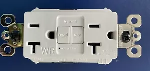 (#5),Legrand GFCI Radiant 2097TRWRW TR Receptacle Weather Resistant 20 AMP - Picture 1 of 2