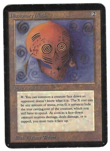 ►Magic-Style◄ MTG - Illusionary Mask - ALPHA - Played - Picture 1 of 2