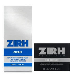 Zirh Platinum Age Defense 1.7 Oz & Clean Alpha 4.2 Oz Pack of 2 - Picture 1 of 7