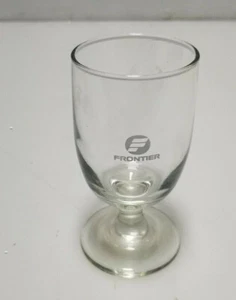 Vintage Airline Glass Frontier - Picture 1 of 2