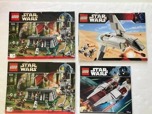 Lot of 4- Star Wars LEGO Manuals 75175, 7659, 8038 (1 and 2) - Picture 1 of 10