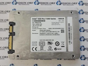 INTEL PRO 1500 SERIES 180GB 2.5" SATA SSD SSDSC2BF180A4H, Grado A, SKU 18137 - Imagen 1 de 2