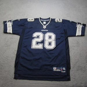 Julius Jones Cowboys Jersey Mens XL Length +2 tNFL Throwback Stitched Reebok - Picture 1 of 15