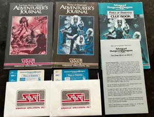 SSI AD&D Parts Lot, The Dark Queen of Krynn & Pools of Darkness - Picture 1 of 1