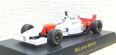 1/64 Kyosho F1 MCLAREN MERCEDES MP4-11 #7 HAKKINEN modelo de coche fundido a presión Foto 1 de 4