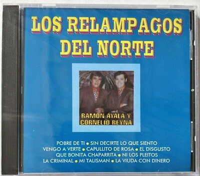 LOS RELAMPAGOS DEL NORTE-RAMON AYALA /CORNELIO REYNA- New Cd Tejano Tex-Mex Foto 1 de 2