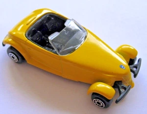 Maisto Plymouth Prowler Die Cast Car 1:64 Scale Rare Yellow, Just Out of Package - Picture 1 of 4