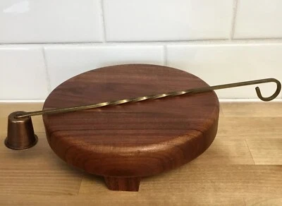 Vintage Candle Snuffer Copper Brass Twist - Image 1 of 4