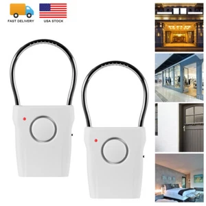 Touch Sensor Türgriff Alarm Diebstahlsicherung Türknauf Fenster Einbruchmeldeanlage 120dB - Bild 1 von 24