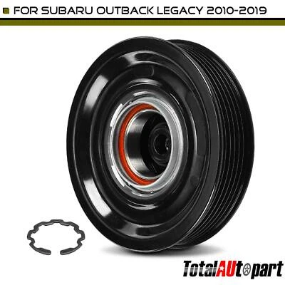 Комплект муфты компрессора переменного тока для Subaru Outback 2010-2019 Legacy 6 канавок шкива - Изображение 1 из 4